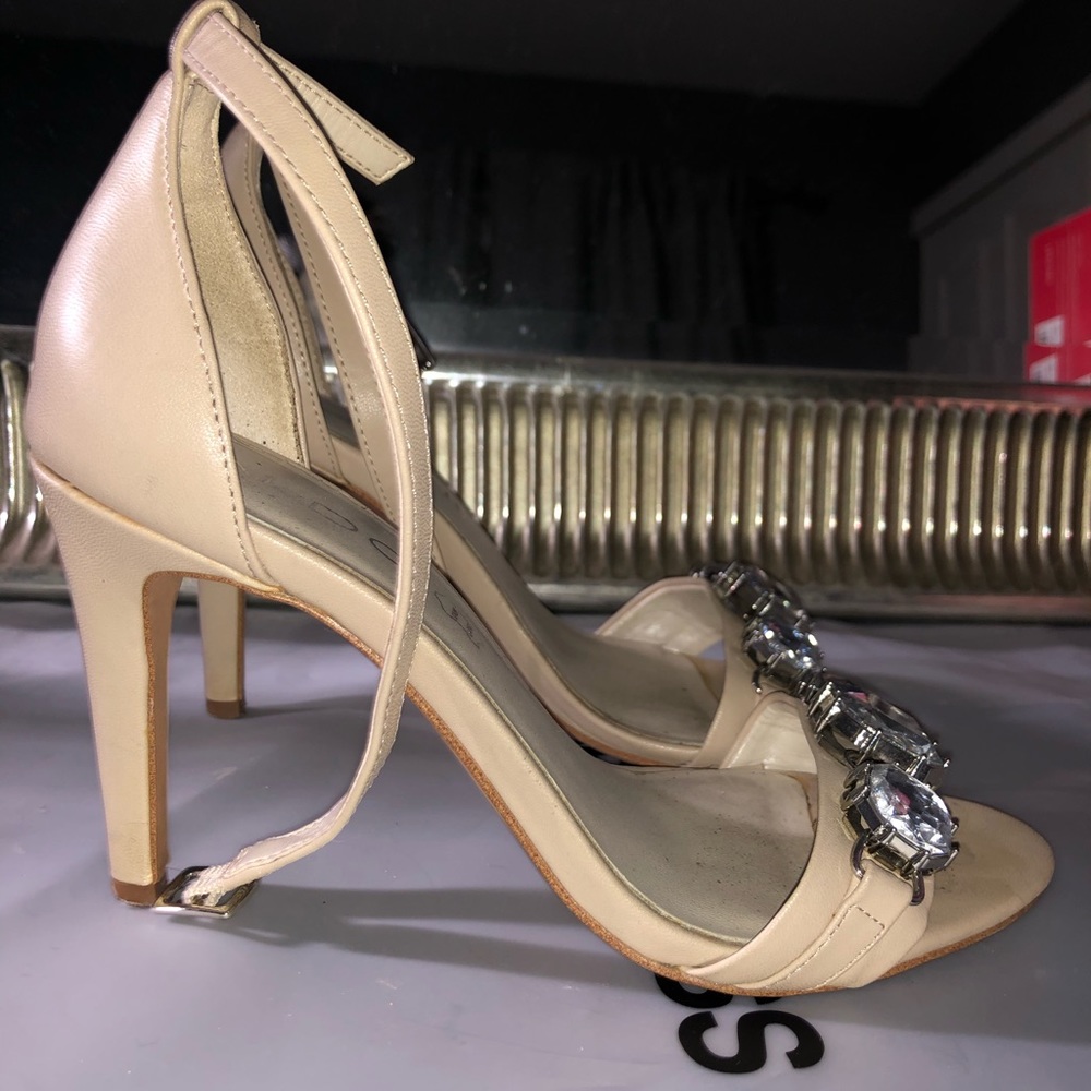 Aldo Nude Bling Heels